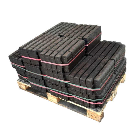 1/2 palete de briquetes de lenhite – 20 embalagens de 25 kg